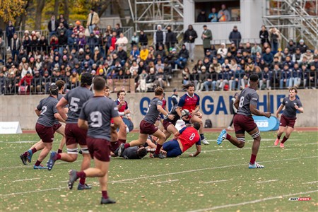 RSEQ 2024 - Finale Rugby Univ Masc - ETS (19) vs (14) Ottawa - 1 Mi-Temps Reel B
