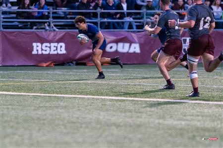 RSEQ 2024 - Rugby Univ. Masc - Ottawa U (18) vs (16) ETS - 2nd Half