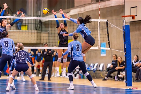 RSEQ 2024 Volleyball Fém - Université de Montréal (3) vs (2) UQAM - Reel 2