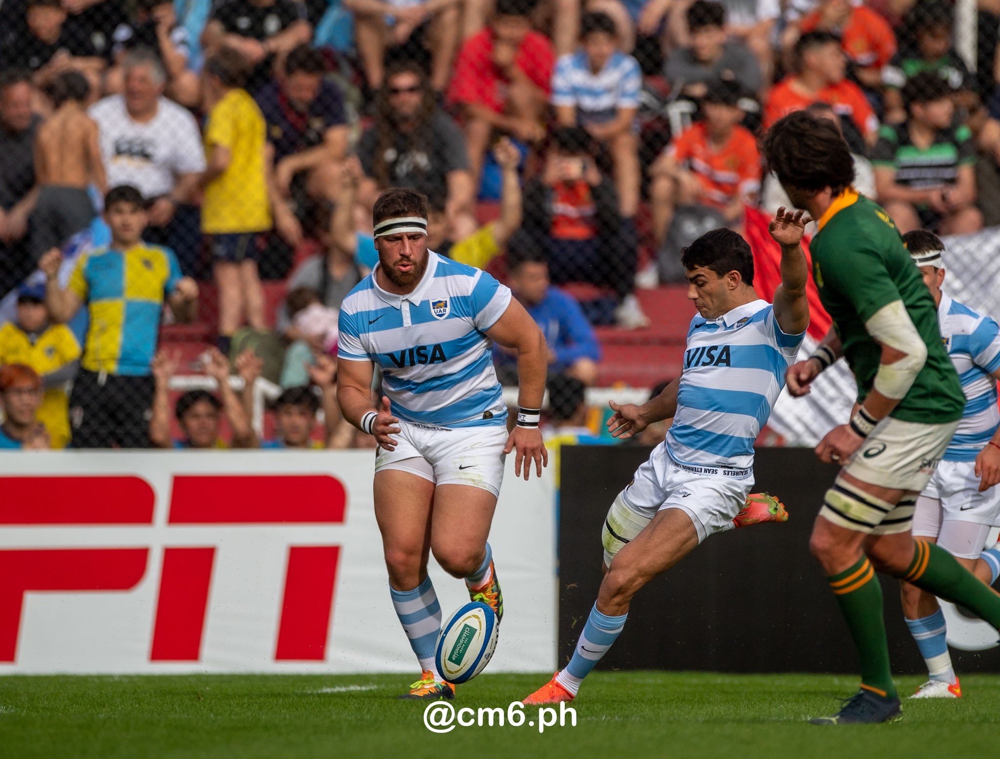  Selección Argentina de Rugby XV - South Africa national rugby union team - Rugby - Rugby Championship 2022 - Los Pumas (20) vs (36) Springboks (#RCH22ARGSAF109) Photo by: Christian Mas | Siuxy Sports 2022-09-17