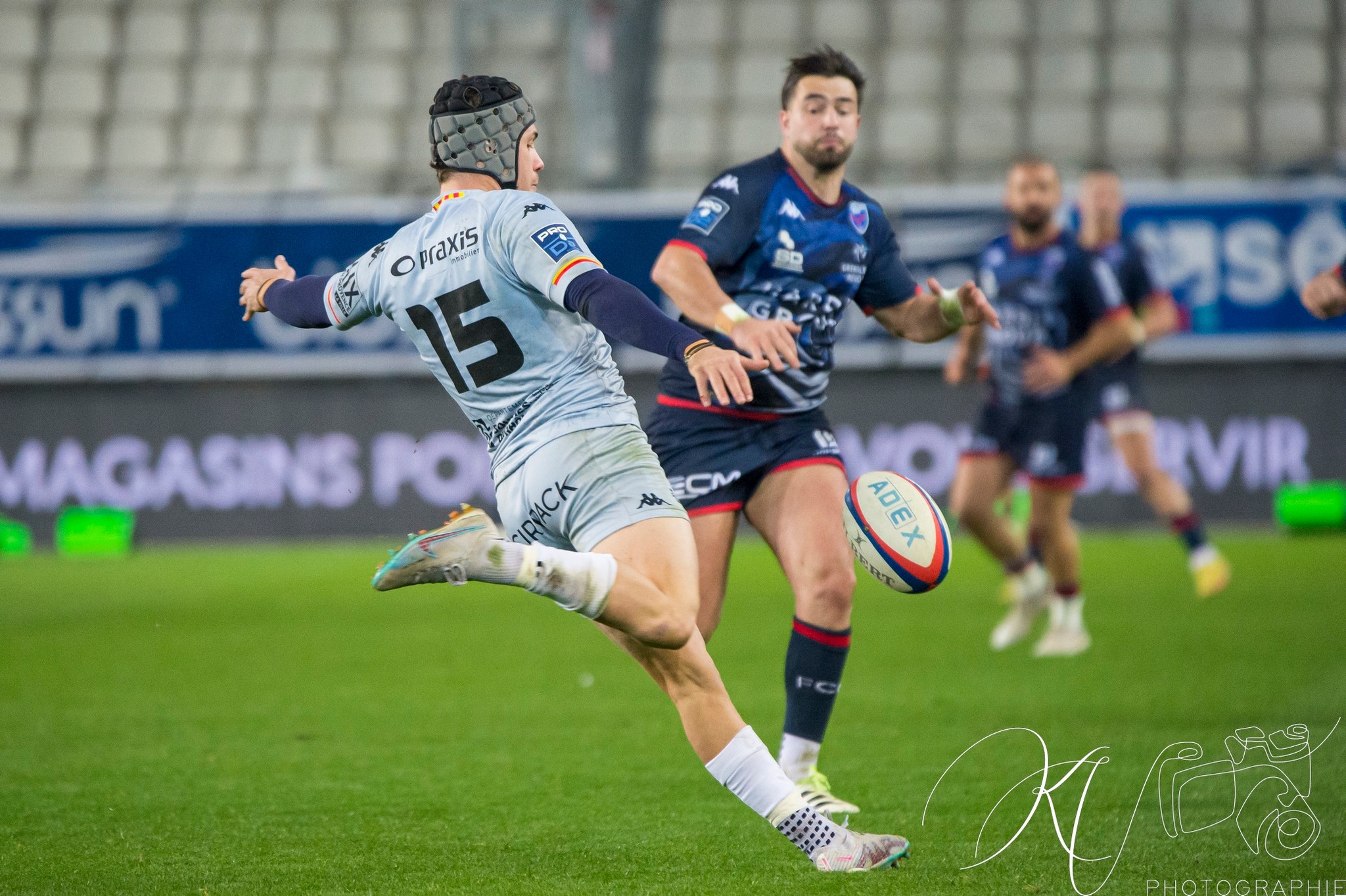 Romain TROUILLOUD -  FC Grenoble Rugby - Provence - Rugby - PRO D2 - FC GRENOBLE (45) VS (10) Provence Rugby (#2024PROD1FCGPRR01) Photo by: Karine Valentin | Siuxy Sports 2024-01-04