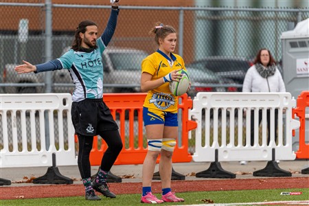 RSEQ 2024 - Final Rugby Fem CEGEP - John Abbott (12) vs (21) Dawson - Second Half