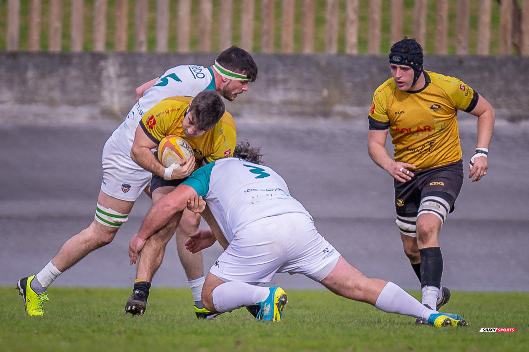 Iker VIANA DE ARIÑO -  Getxo Artea Rugby Taldea - Rugby Club Valencia - Rugby - FER 2024 - DHB - Getxo RT (14) vs (16) Valencia RC (#FER24DHBGRTVRC01) Photo by: Fredy Monfoto | Siuxy Sports 2024-01-28