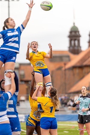 RSEQ 2024 - Final Rugby Fem CEGEP - John Abbott (12) vs (21) Dawson - First Half