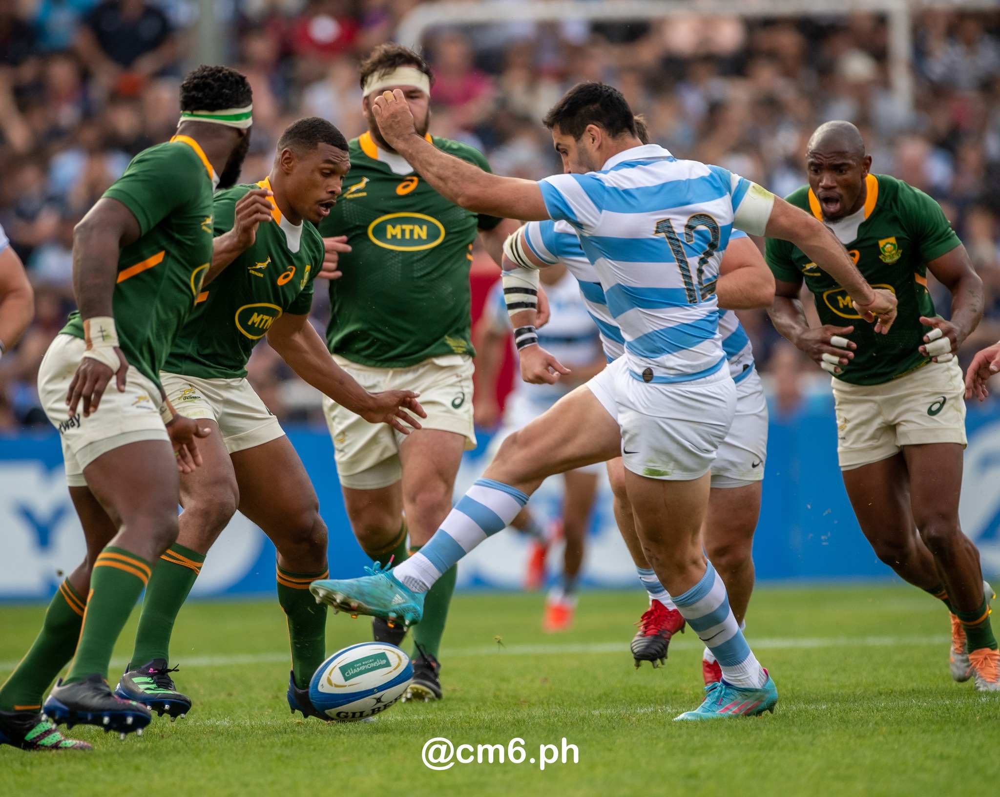  Selección Argentina de Rugby XV - South Africa national rugby union team - Rugby - Rugby Championship 2022 - Los Pumas (20) vs (36) Springboks (#RCH22ARGSAF109) Photo by: Christian Mas | Siuxy Sports 2022-09-17