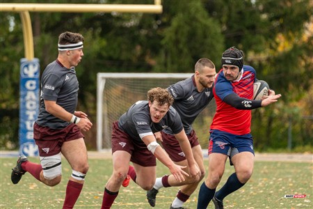 RSEQ 2024 - Finale Rugby Univ Masc - ETS (19) vs (14) Ottawa - 2 Mi-Temps Reel A