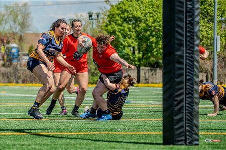 RQ 2024 - Super Ligue F - TMR (5) - (74) Club de Rugby de Québec
