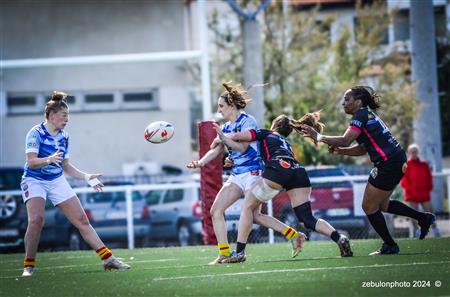 FFR 2024 - Fed 2 Fém - USAP XV (5) vs (10) Toulon   