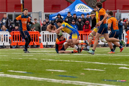 RSEQ 2024 - Final Rugby Masc CEGEP - John Abbott (48) vs (18) André Laurendeau - First Half