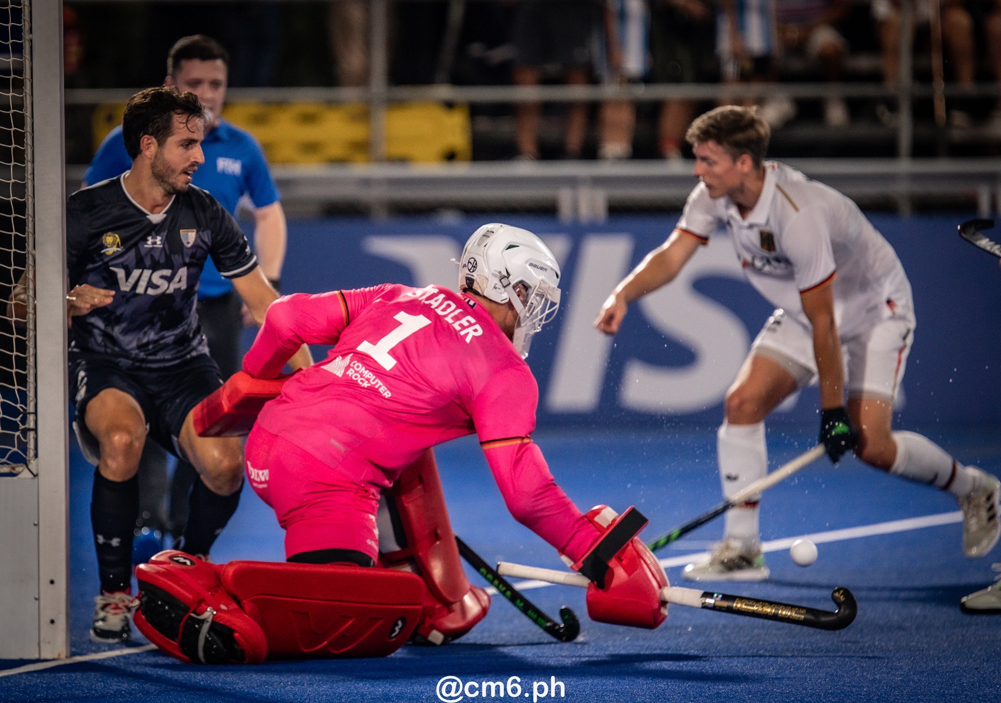  Selección masculina de hockey sobre césped de Argentina - Germany men's national field hockey team - Field hockey - FIH Pro League Masc 2023-2024 - Argentina vs Germany (#FIHPM24ARGGER02) Photo by: Christian Mas | Siuxy Sports 2024-02-18