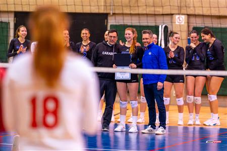 RSEQ - 2024 Volley F - Demi-finale - U de Montréal (3) vs (1) U Laval