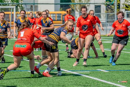 RQ 2024 - Super Ligue F - TMR (5) - (74) Club de Rugby de Québec
