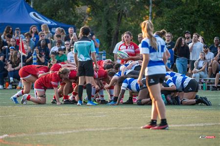 RSEQ 2024 - Rugby Univ F - Université de Montréal (41) vs (7) McGill University