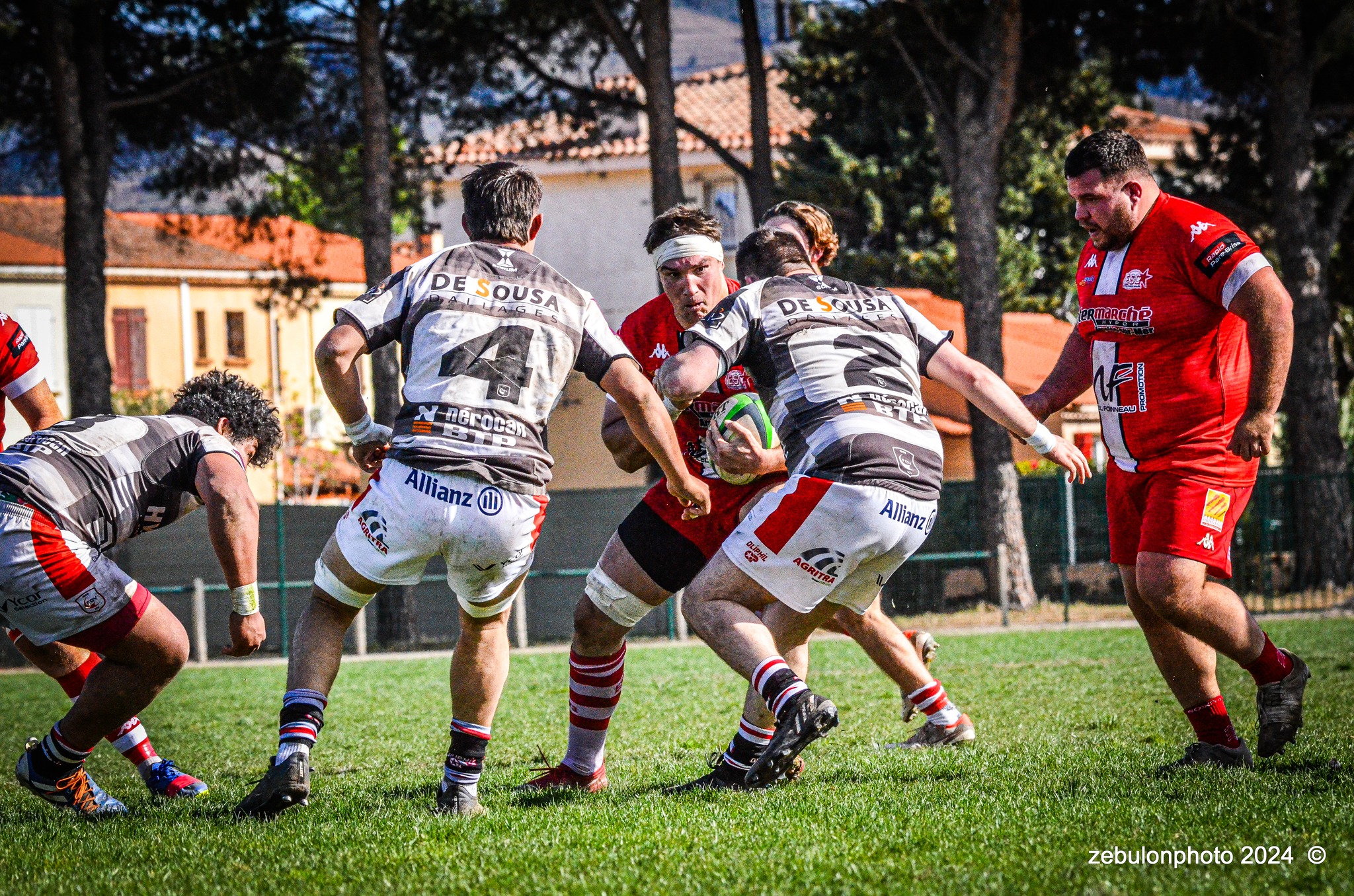  Étoile Sportive Catalane - Football Club Villefranchois - Lauragais - Rugby - FFR -  Fed 2 2024 - Etoile Sportive Catalane vs FC Villefranchois (#FFR24F2ESCFCV03) Photo by: Photo Zebulon | Siuxy Sports 2024-03-23