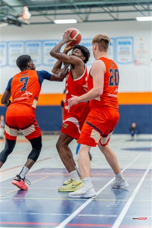 RSEQ 2024 - Basketball M D2 - André Laurendeau (74) vs (81) Vanier - 2nd half