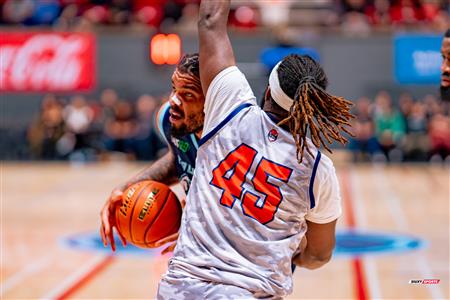 Elijah Pitmann - Basketball - BSL - Montreal Toundra (116) vs (87) Tri-State Admirals - 2nd half - Montreal - Tri-State