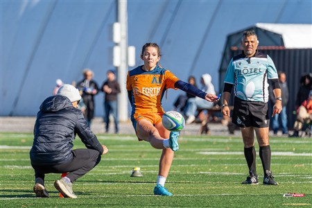 RSEQ 2024 - Démi Finale Rugby Fem Cegep - André Laurendeau (31) vs (43) Dawson
