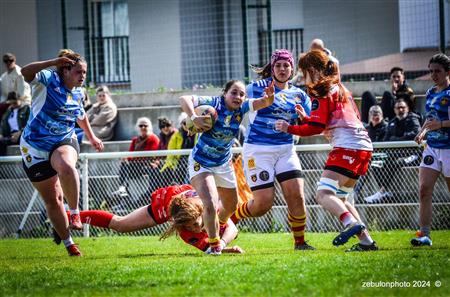 FFR 2024 - Fed 2 Fém - USAP XV (55) vs (7) RO Castelnaudary    