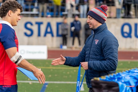 RSEQ 2024 - Finale Rugby Univ Masc - ETS vs Ottawa - Medailles ETS
