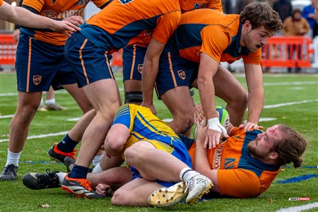 RSEQ 2024 - Final Rugby Masc CEGEP - John Abbott (48) vs (18) André Laurendeau - First Half