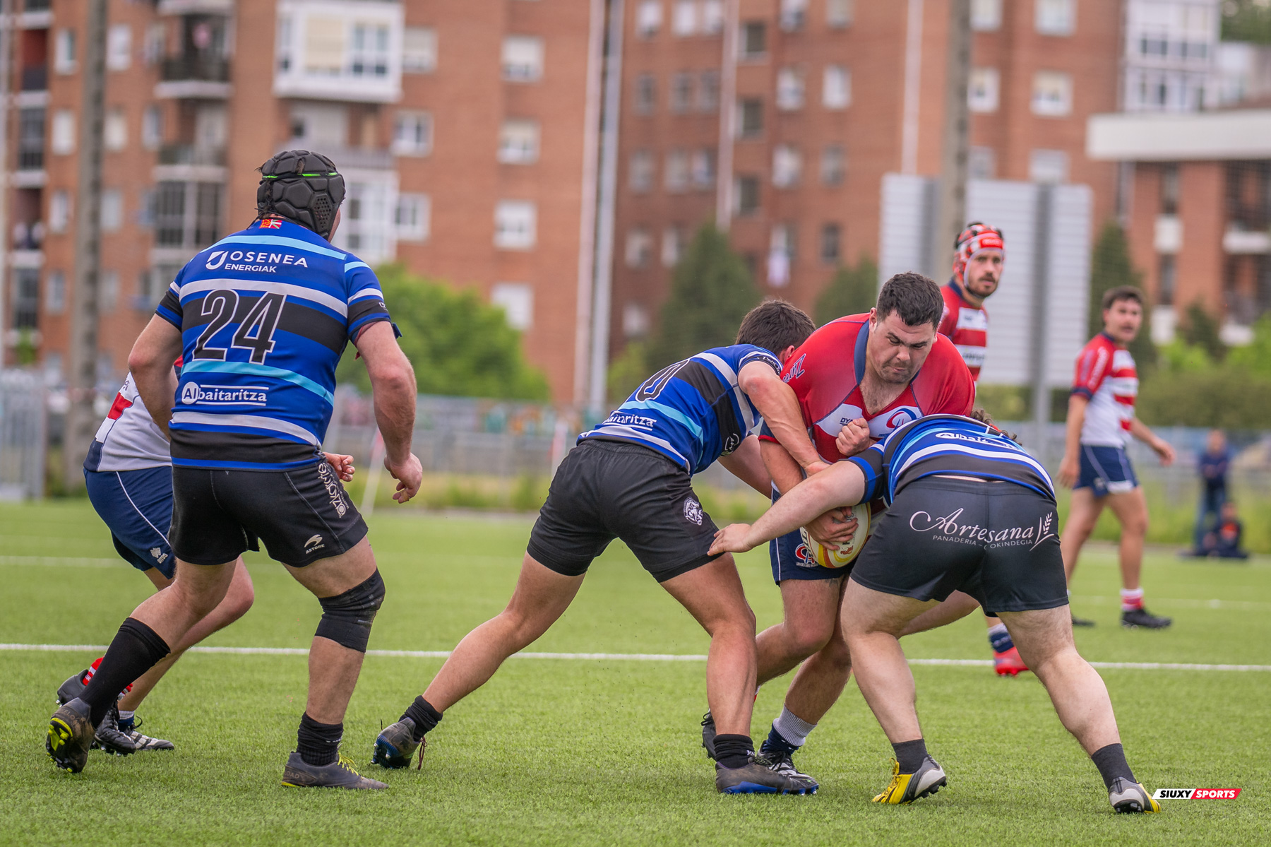  Universitario Bilbao Rugby - Baztan Rugby Taldea Menditarrak - Rugby - FVR 2024 - Semi Final - Universitario Bilbao Rugby (36) vs (10) Baztan RT (#FVR24UBRBRT04) Photo by: Fredy Monfoto | Siuxy Sports 2024-05-04