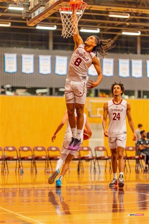 RSEQ 2024 Basketball M D1 - Brébeuf (92) vs (77) É.Montpetit - 1st half