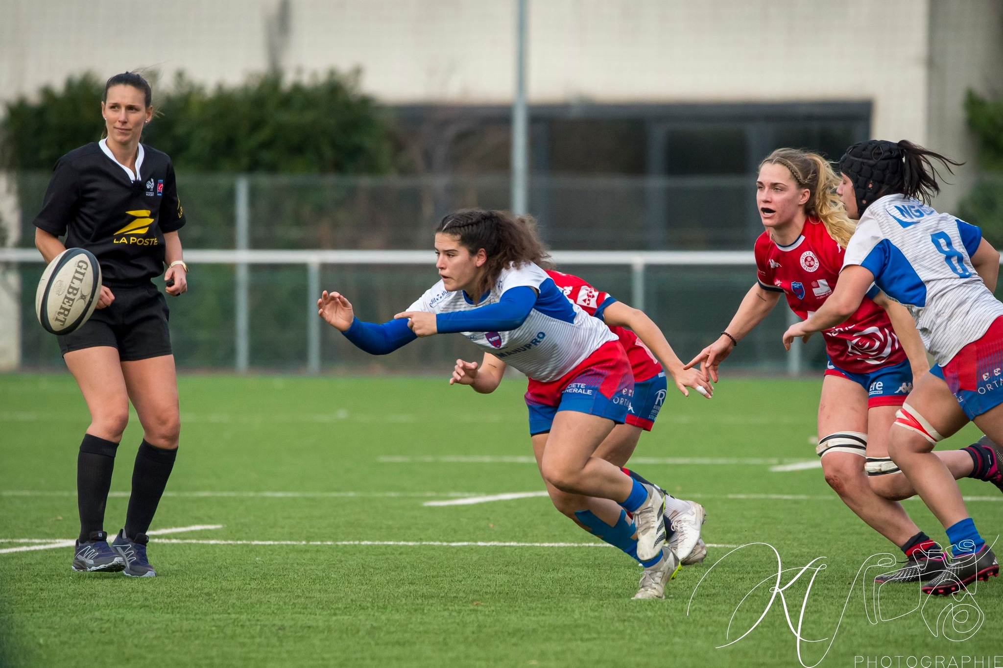 Lea CHAMPON -  FC Grenoble Rugby - Blagnac - Rugby - 2024 Élite 1 Féminine - FC Grenoble Amazones (18)  vs (13) Blagnac (#E1G24FCGBLA02) Photo by: Karine Valentin | Siuxy Sports 2024-02-18