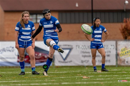 RSEQ 2024 - Final Rugby Fem CEGEP - John Abbott (12) vs (21) Dawson - Second Half
