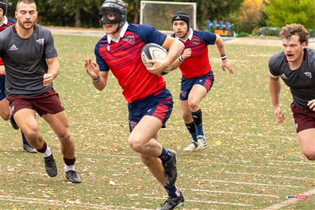 RSEQ 2024 - Finale Rugby Univ Masc - ETS (19) vs (14) Ottawa - 2 Mi-Temps Reel A