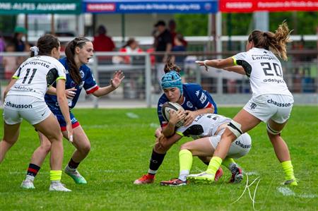 FFR 2024 Élite 1 F - FC Grenoble Amazones (23) vs (17) Stade Toulousain