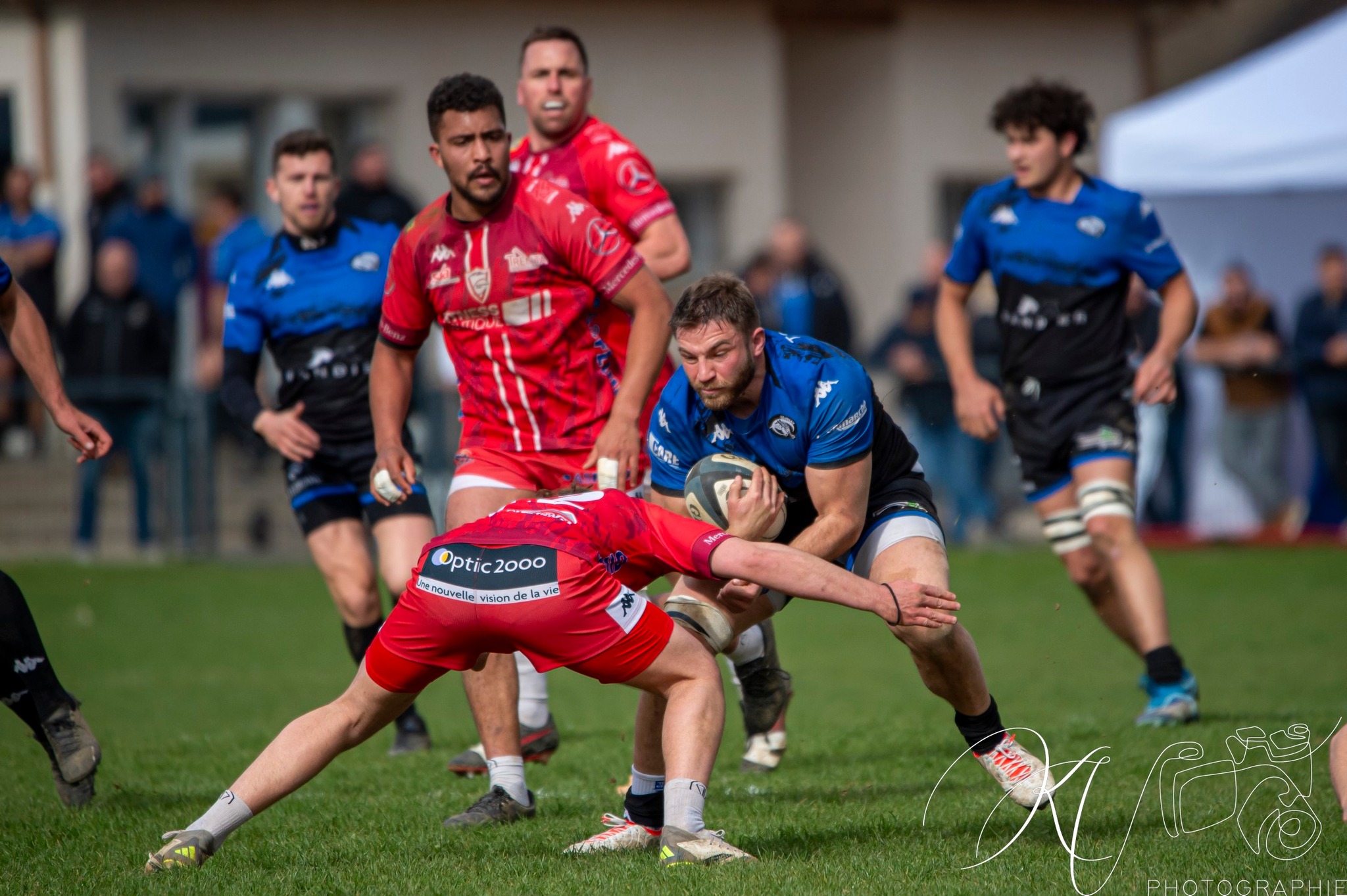  US Vinay - Stade Olympique Voironnais - Rugby - FFR 2024 Fed2 - US Vinay (27) vs (20) S.O. Voironnais (#FFR24F2USVSOV03) Photo by: Karine Valentin | Siuxy Sports 2024-03-24