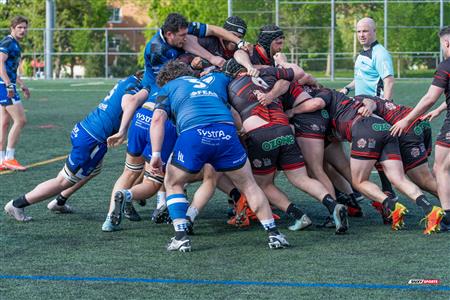 RQ 2024 - Super Ligue M - Parc Olympique (29) vs (15) Club de Rugby de Québec - 1ère mi-temps