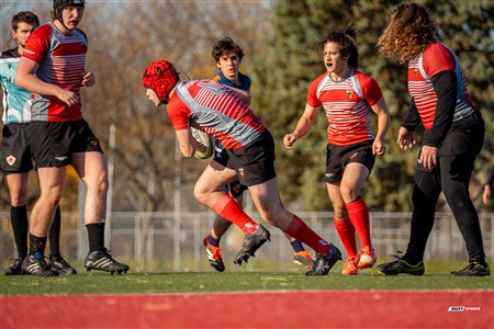 RSEQ 2024 - Démi Finale Rugby Masc Cegep - André Laurendeau (50) vs (20) Vanier