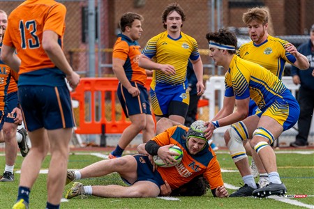 RSEQ 2024 - Final Rugby Masc CEGEP - John Abbott (48) vs (18) André Laurendeau - First Half