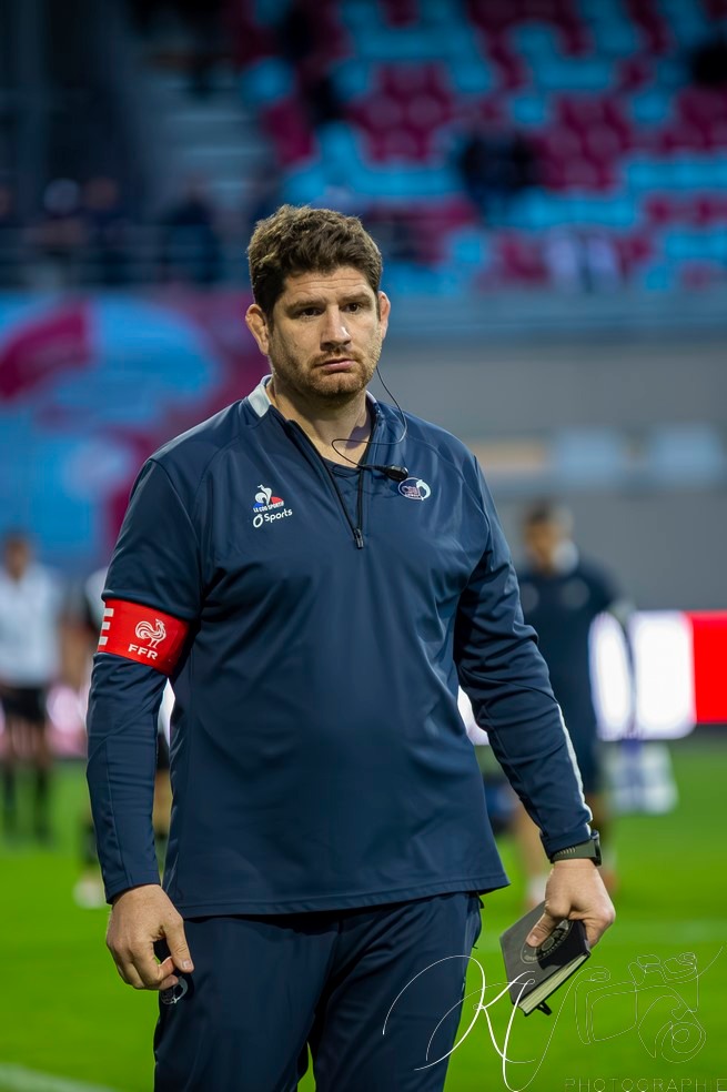 Pascal PAPÉ -  CS Bourgoin-Jallieu - Stade niçois - Rugby - FFR 2024 - National - CS Bourgoin-Jallieu (25) vs (23) Stade Niçois (#FFR24NATCSBJST04) Photo by: Karine Valentin | Siuxy Sports 2024-04-06