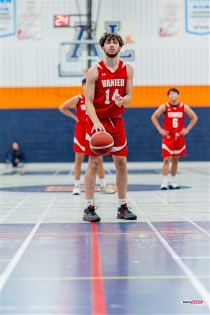 RSEQ 2024 - Basketball M D2 - André Laurendeau (74) vs (81) Vanier - 2nd half