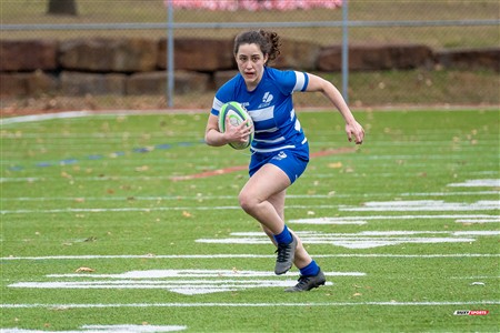 RSEQ 2024 - Final Rugby Fem CEGEP - John Abbott (12) vs (21) Dawson - First Half
