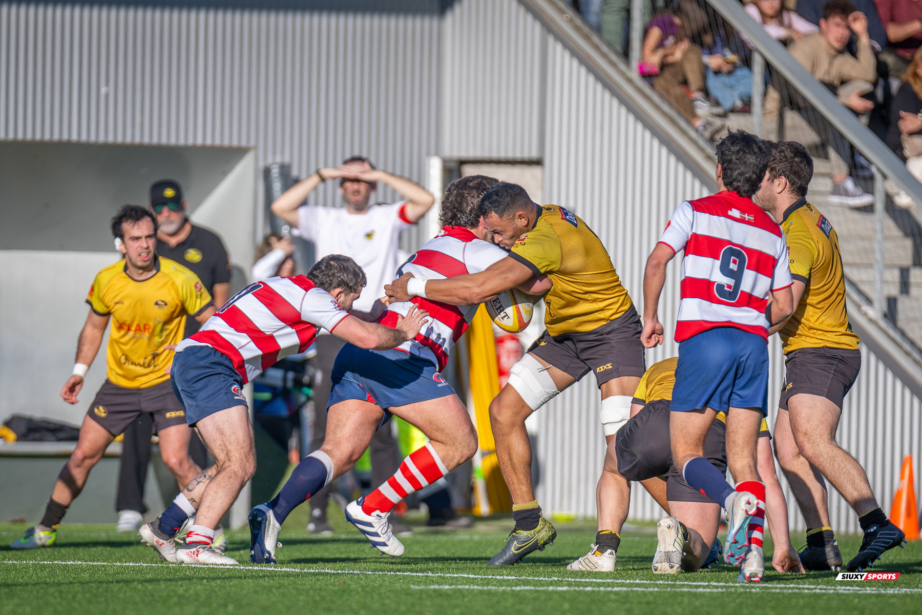  Universitario Bilbao Rugby - Getxo Artea Rugby Taldea - Rugby - FER 2024 - DHB - Universitario Bilbao Rugby (14) vs (20) Getxo RT (#FER24DHBUBRGRT02) Photo by: Fredy Monfoto | Siuxy Sports 2024-02-03