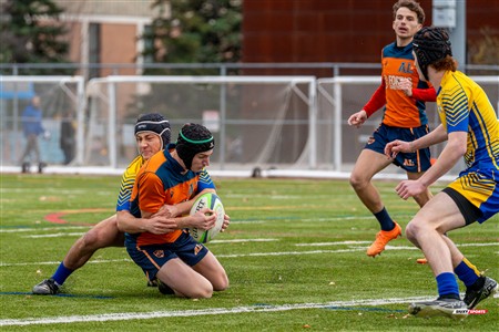 RSEQ 2024 - Final Rugby Masc CEGEP - John Abbott (48) vs (18) André Laurendeau - First Half