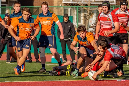 RSEQ 2024 - Démi Finale Rugby Masc Cegep - André Laurendeau (50) vs (20) Vanier