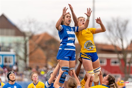 RSEQ 2024 - Final Rugby Fem CEGEP - John Abbott (12) vs (21) Dawson - First Half