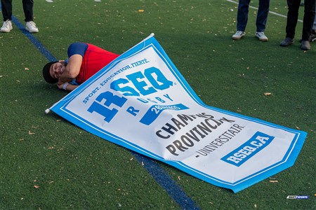 RSEQ 2024 - Finale Rugby Univ Masc - ETS vs Ottawa - Célébrations