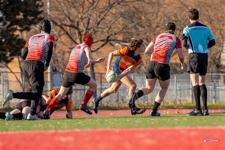 RSEQ 2024 - Démi Finale Rugby Masc Cegep - André Laurendeau (50) vs (20) Vanier