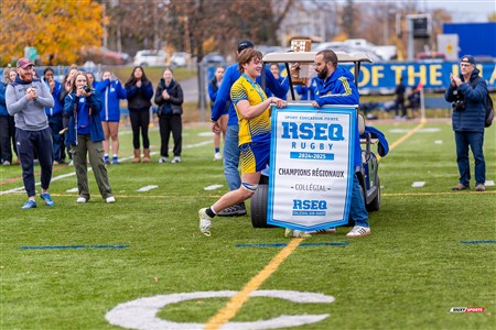 RSEQ 2024 - Final Rugby Masc CEGEP - John Abbott vs André Laurendeau - After Match