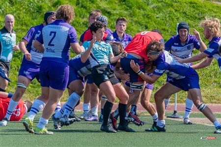 RSEQ 2024 - Rugby Univ. Masc - ETS (43) vs (10) Bishop's - 1st Half