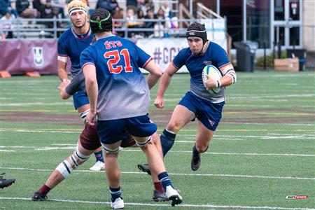 RSEQ 2024 - Rugby Univ. Masc - Ottawa U (18) vs (16) ETS - 2nd Half