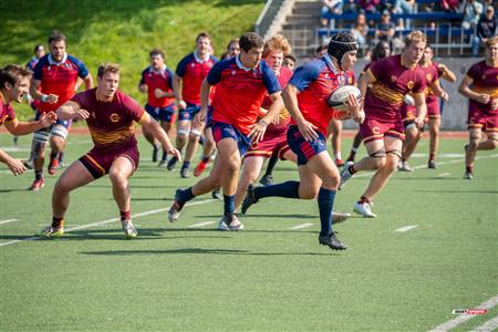 RSEQ 2024 Rugby M - ETS (40) vs (14) Concordia U. - 1ère mi-temps