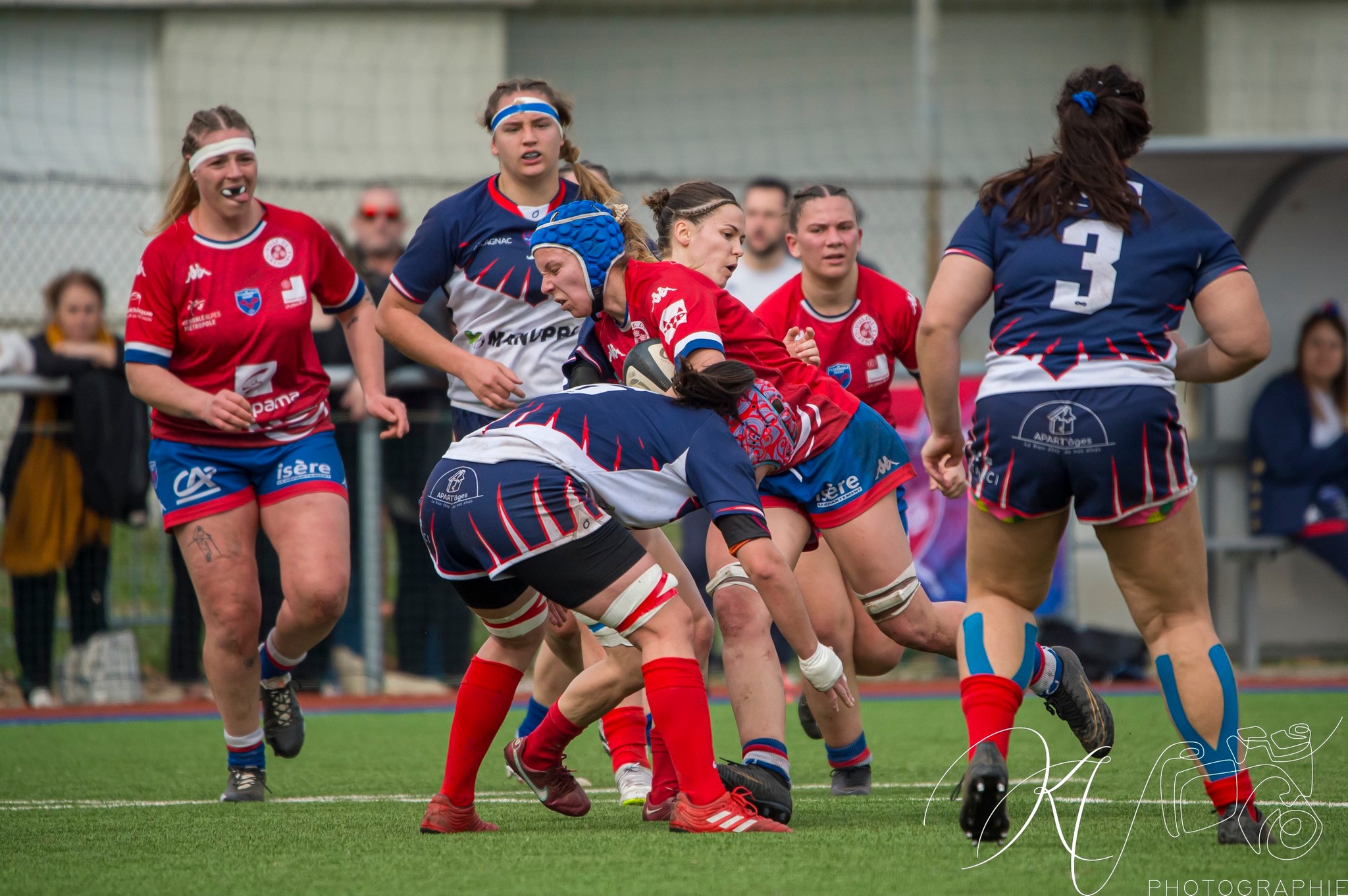  FC Grenoble Rugby - Blagnac - Rugby - 2024 Réserve FÉMININE - FC GRENOBLE AMAZONES VS BLAGNAC (#R24FCGBLA02) Photo by: Karine Valentin | Siuxy Sports 2024-02-18