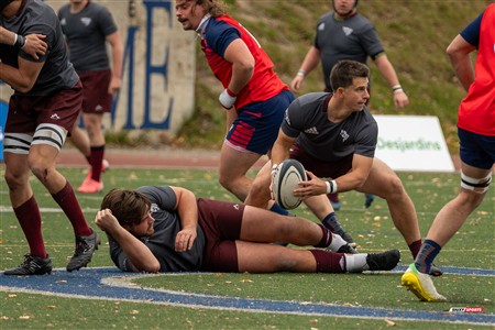 RSEQ 2024 - Finale Rugby Univ Masc - ETS (19) vs (14) Ottawa - 1 Mi-Temps Reel B