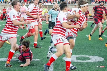 COVO CUP 2024 & 150th Anniversary 1st game - McGill University (57) vs (0) Harvard University - Rugby - 1st Half